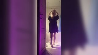 Blonde teen shower masturbation