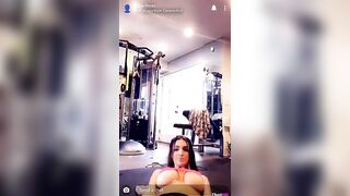 Lyna Perez sexy workout ONLYFANS