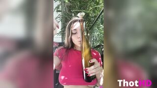 Celina Smith ONLY FANS Smoking