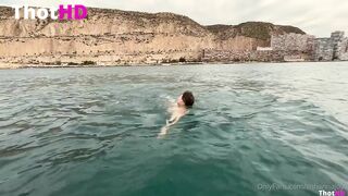 XoHannaJoy Ocean Suck & Cumshot Swallow OF