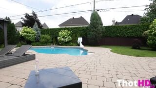 Miss Lexa Fucking On Poolside