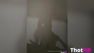 Camilla Araujo POV Showering Sex