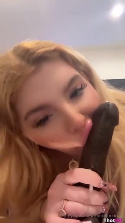 moreofmariah big black cock toy bj
