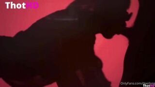 Arisahomgroon Shadow Blowjob & Doggystyle Fuck ONLY FANS