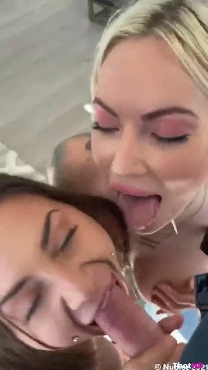 Viking Barbie 2 Hoes Sucking Dick Cumshot In Mouth ONLY FANS