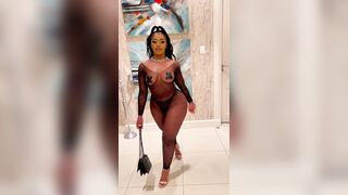 Cindy Makhathini Net Body Nude Breast Huge Ass Walking