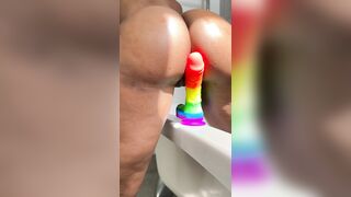 Petitetumi Leaks Riding Dildo On Bathtub ONLY FANS