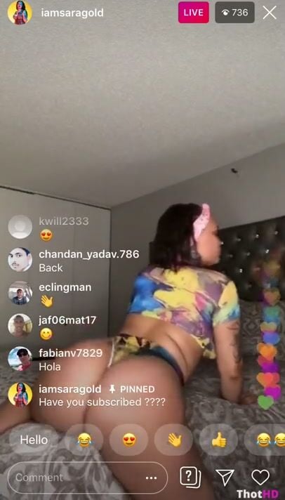 Sara Gold Instagram Live Stream