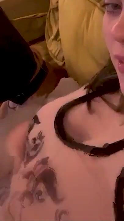 Billie Eilish Slapping Her Massive Tittys Compilation