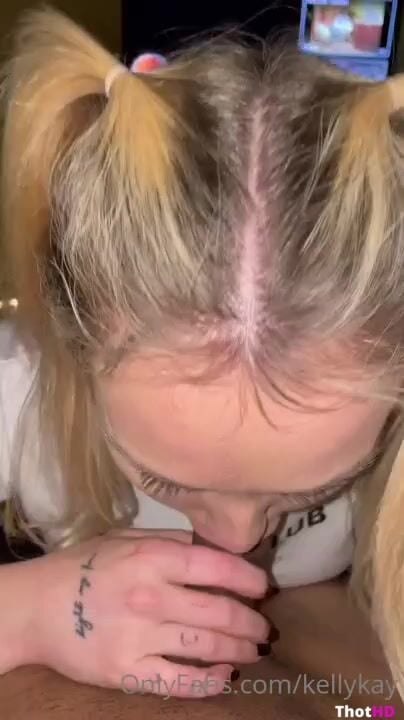 Kelly Kay POV Blowjob Cumshot In Mouth ONLY FANS