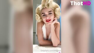 Megnut Marilyn Monroe Cosplay Jumbo Titties ONLY FANS
