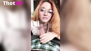 Amouranth Sex Therapist Sloppy Blow & Fuck Dildo Penetration