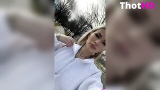 Layna Boo Sucking Cock in Car only fans