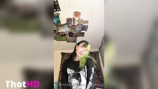 BigTittyGothEgg Dildo Riding onlyfans Video Leak