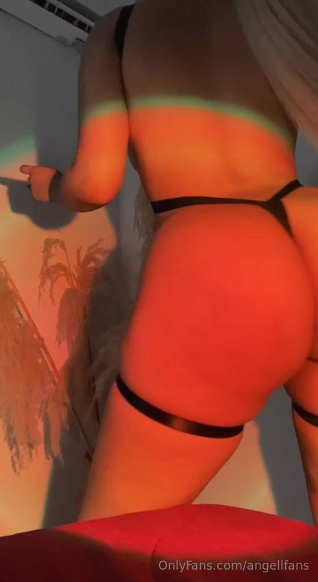 Angela Lopez aka Angellfans Huge Butt Thong