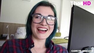 Alternative Latina Clara Lucia Puts Her Jumbo Butt to Good Use