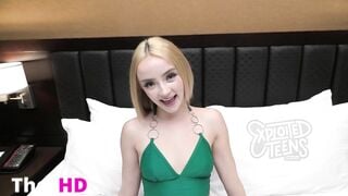 Petite 18 Yr Old Graduate with a Perfect Booty Makes Her First