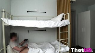 Step sister saw me jerking off & fucked me - Anny Walker