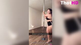Jasmine Teaa Nude Strip Pole of Video