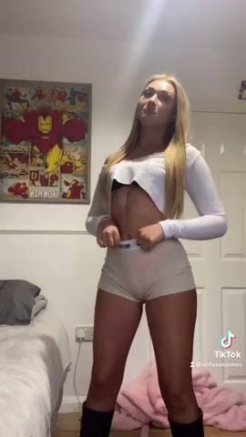 Sofia - filthy blonde 18 year old chav fuckpig !