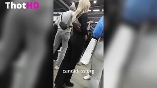 Swedish pawg candid butt