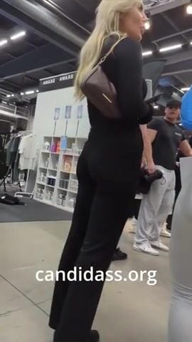 Swedish pawg candid butt