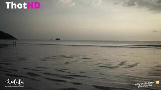 Couple Passionate Hard Fucking on Holidays with Sunset - Homemade