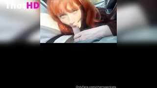 Cherry Apricots BG Car Suck PPV Video Leaks