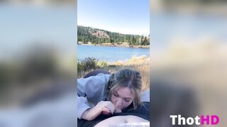 ThePrincessJess Outdoor Bj Cumshot Swallow Video Leaked