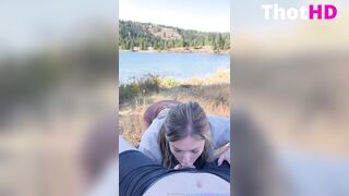 ThePrincessJess Outdoor Bj Cumshot Swallow Video Leaked