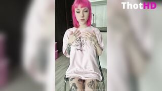 Elleslove Fingers Cunt Masturbate Fansly Video