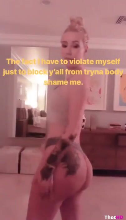 Iggy Azalea Body Shaming Spanking Twerk Video Leak