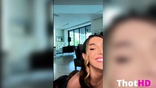 Lyna Perez Nude See-Through of Livestream Leaks