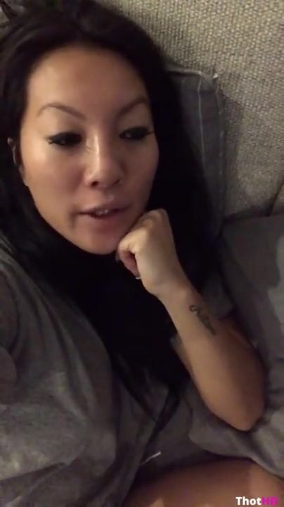 Asa Akira Nude Glass Dildo Masturbation only fans Video Leaked
