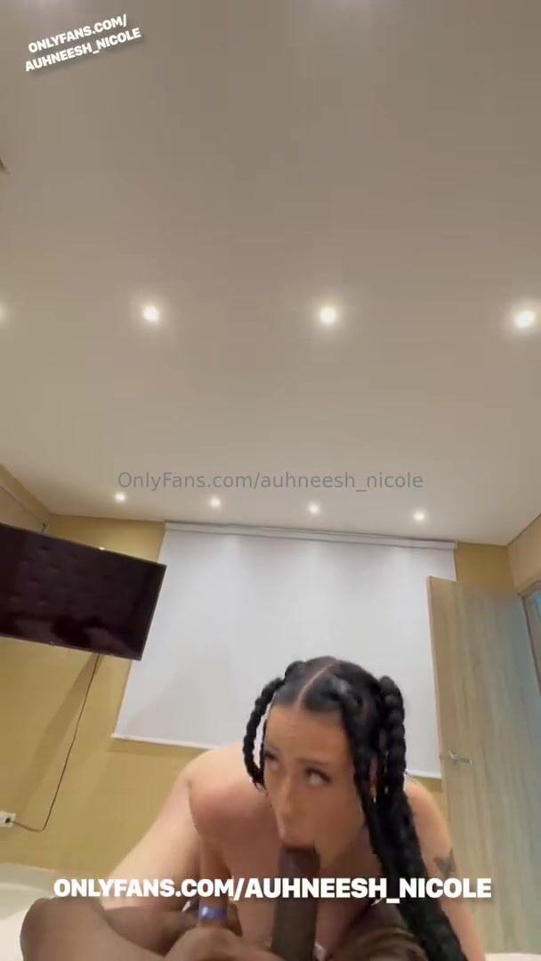 Auhneesh Nicole Nude Voyeur Blow only fans Video Leak