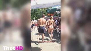 Candid girls bikini butt 5