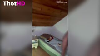 Blonde Girl babe fucking with BIG BLACK COCK bull