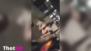 Drunk Bitch Fucked Hard Doggy style Style PUBLIC STREETS