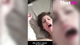 Captions - Wife's sister gets facial on instagram