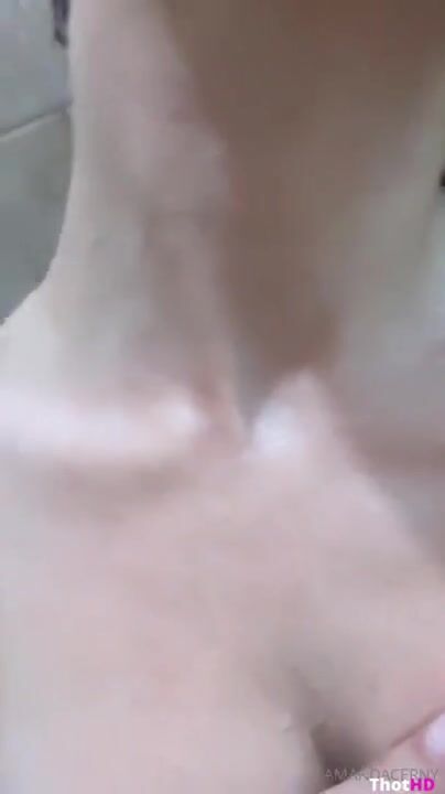 Amanda Cerny Nude Wet Shower Onlyfans Video Leaks
