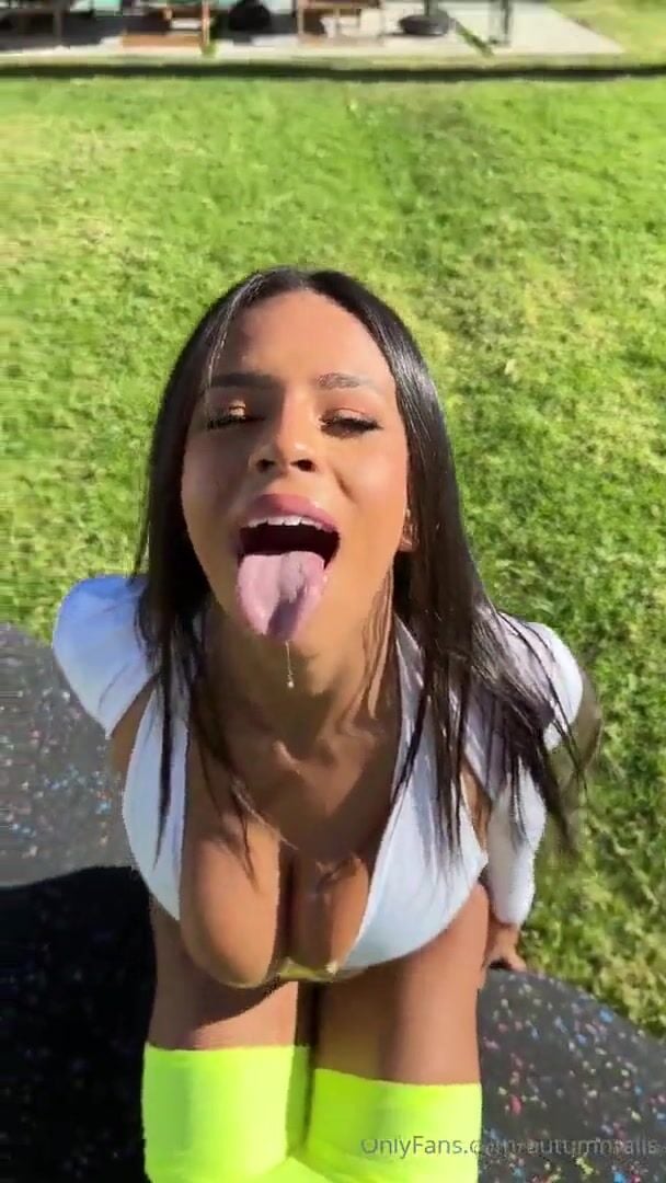 Autumn Falls Nude Outdoor Ride Sex of Video Leak