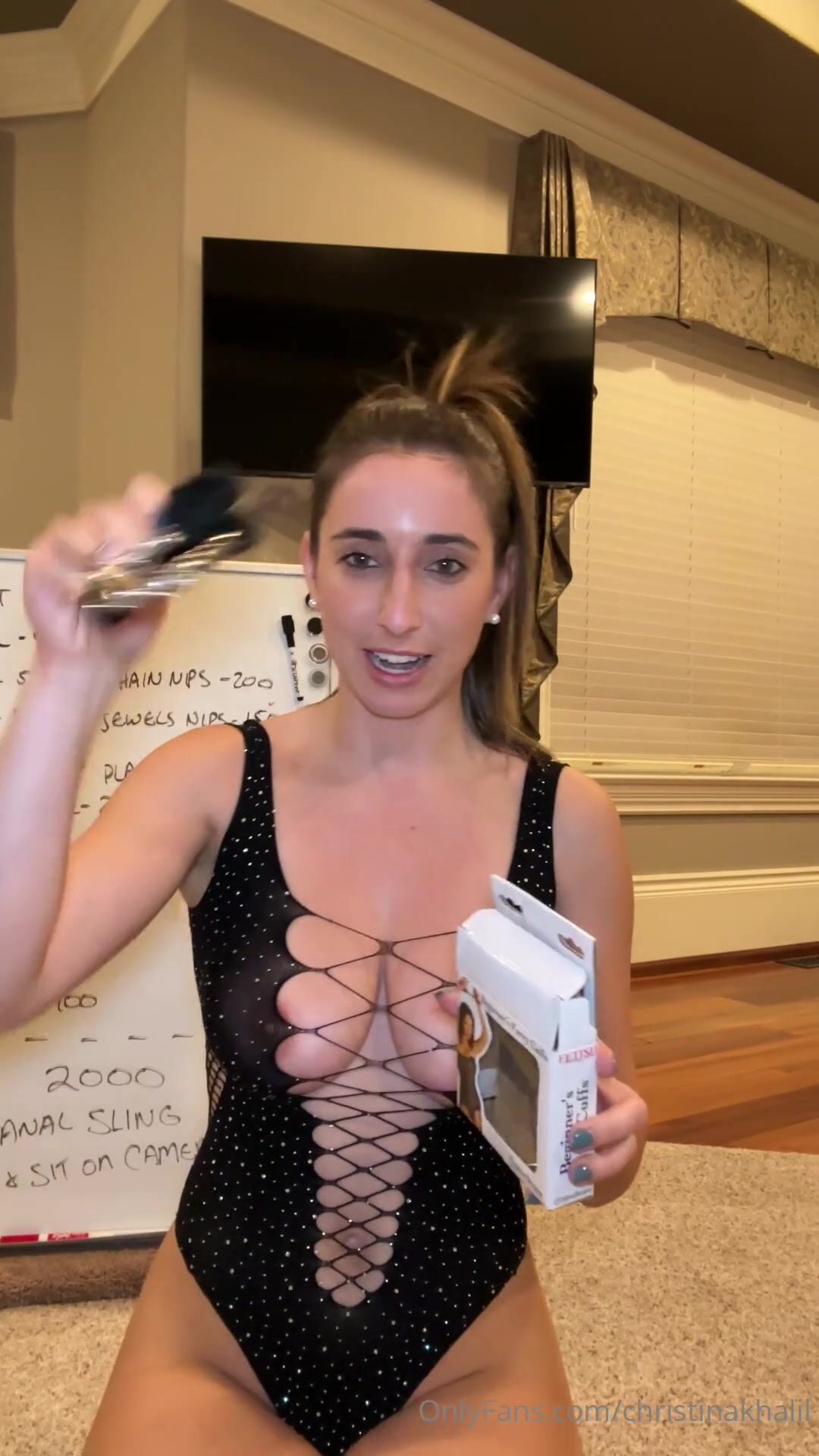 Christina Khalil Nude November Only fans Livestream Leaked Part 4