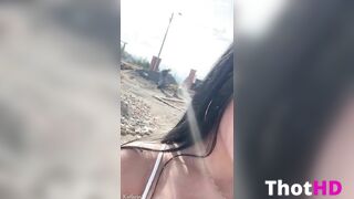 Kathrin Nude POV Construction Blow only fans Video Leaks