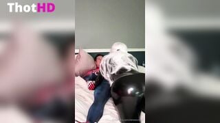 BrandyRenee19 Black Cat Sex With Spiderman Video Leak
