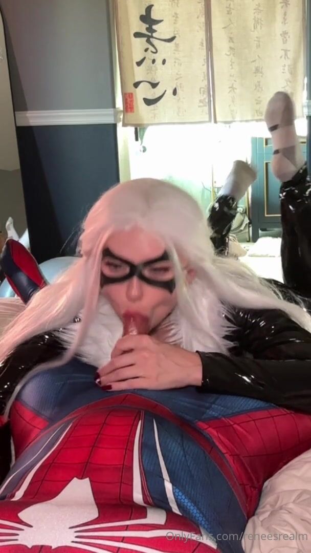 BrandyRenee19 Black Cat Sex With Spiderman Video Leak