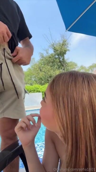 Sofia Rodriguez Poolside Sex Tape Video Leak