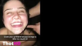girlfriend enjoy college a bit to much