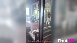 ScarlettKissesXO Poolside Sex Tape Video Leaked