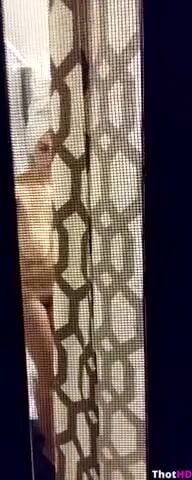 Spying my young daughter in the shower
