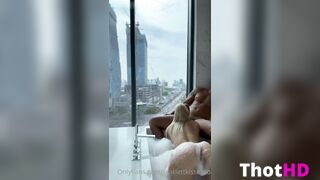 ScarlettKissesXO Bath tub Sex Tape Video Leaked